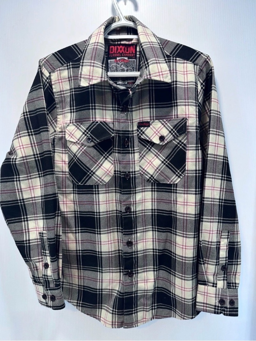 Dixxon Flannel Company Cro Maggs Mens XS Plaid Long Sleeve Button Up Shirt